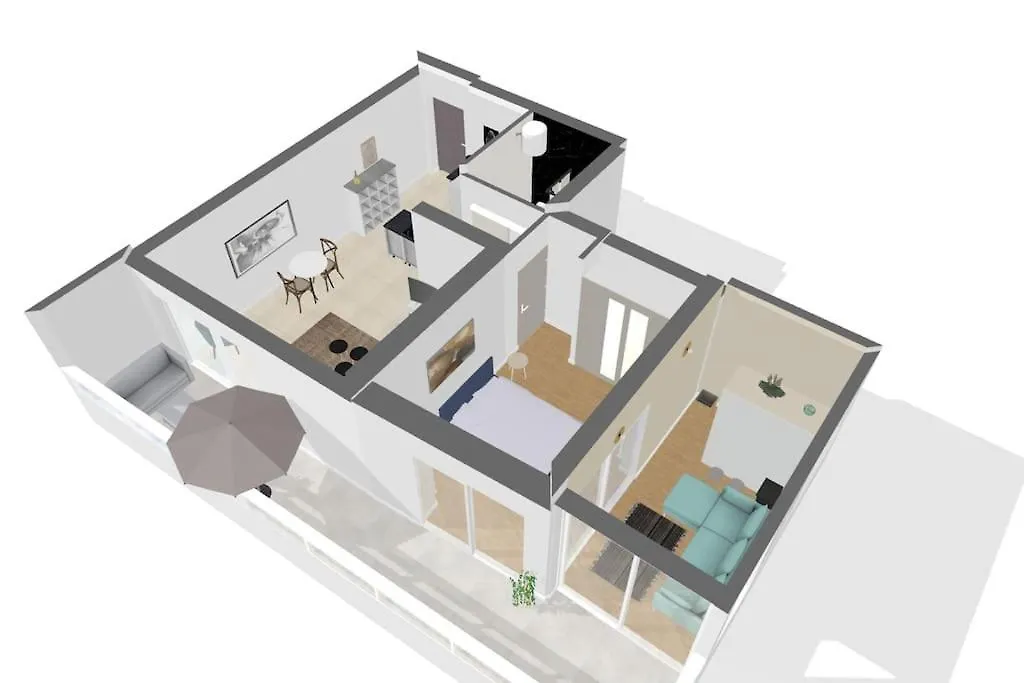 Modern Nordic Inspiration Apartment Casablanca 0*,  Morocco