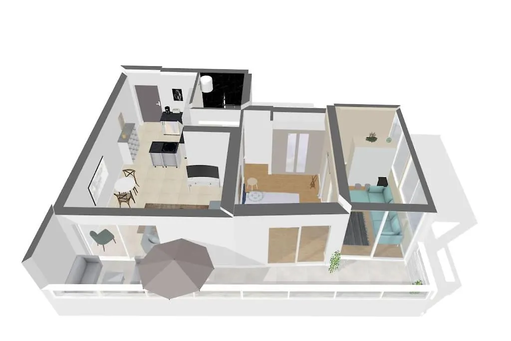 Modern Nordic Inspiration Apartment Casablanca Morocco
