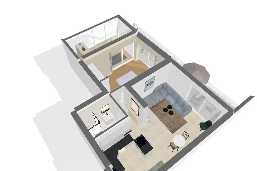 Modern Nordic Inspiration Apartment Casablanca