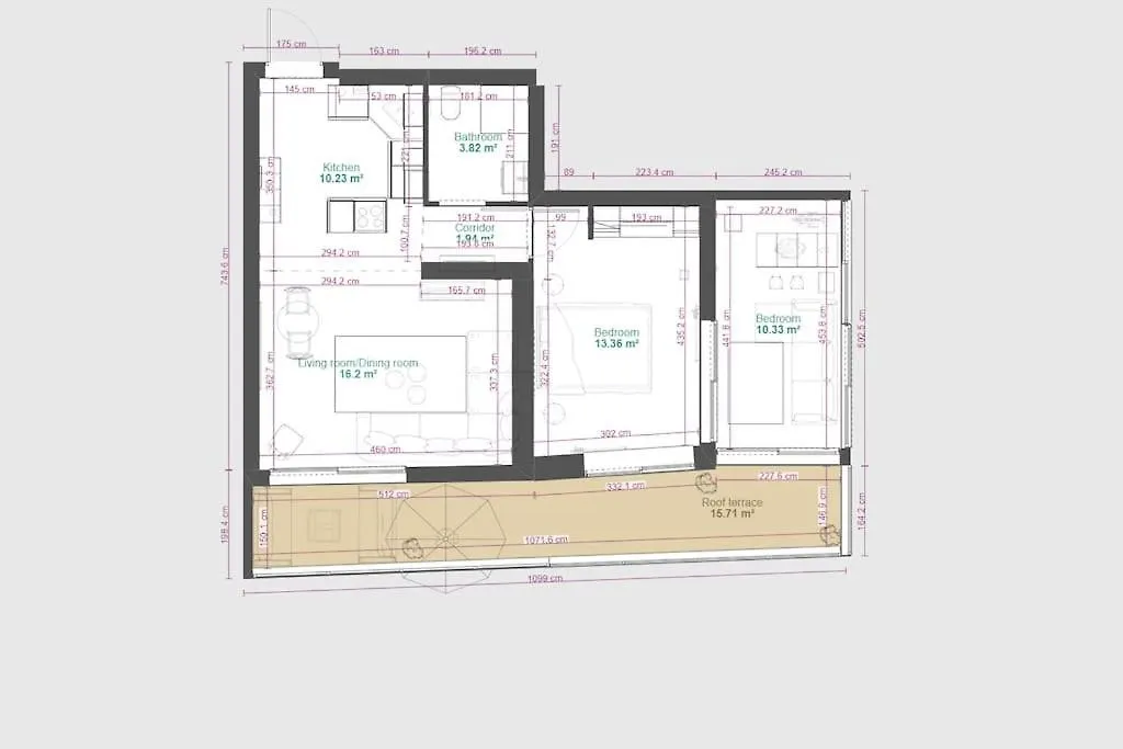 Modern Nordic Inspiration Apartment Casablanca Morocco